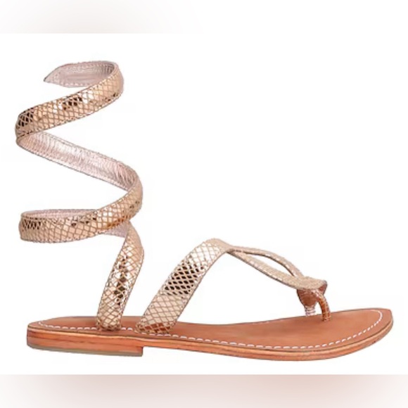 CB Fusion Metallic Copper Sandals EUC - Picture 2 of 4